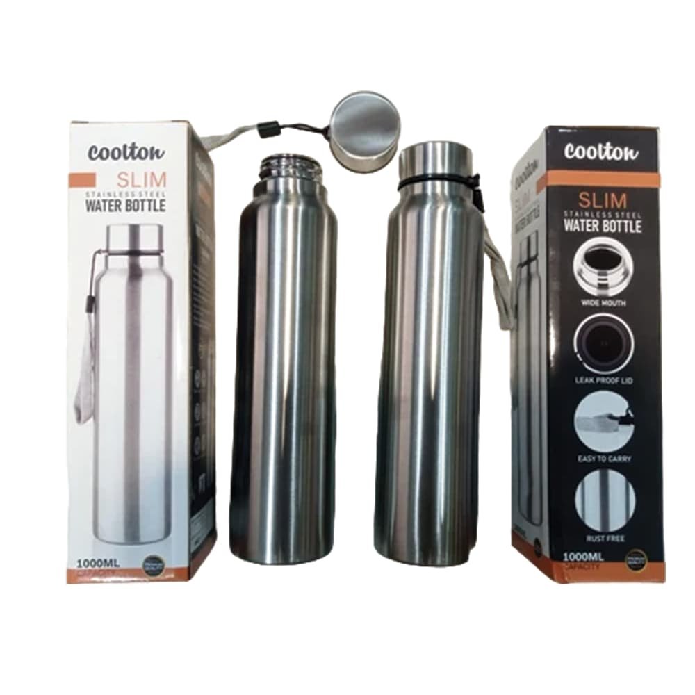 Coolton Slim Stainless Steel Water Bottle