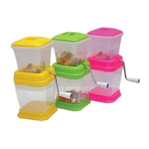 Manual vegetable and fruit chopper