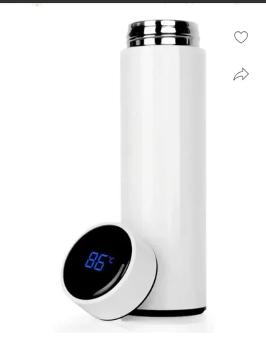 White Temperature Bottle